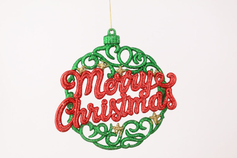 Merry Christmas Ornament