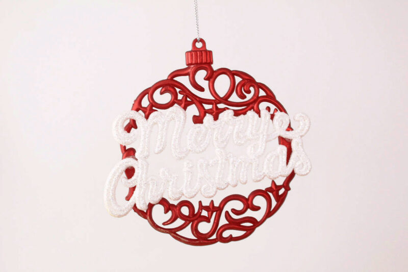 Merry Christmas Ornament