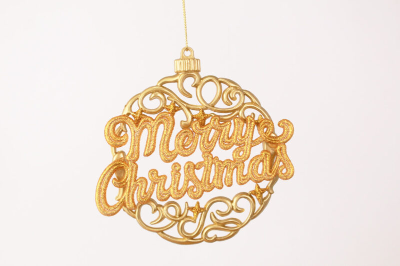 Merry Christmas Ornament