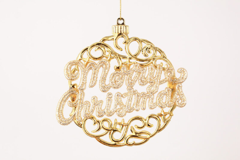 Merry Christmas Ornament