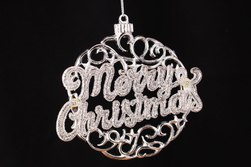 Merry Christmas Ornament