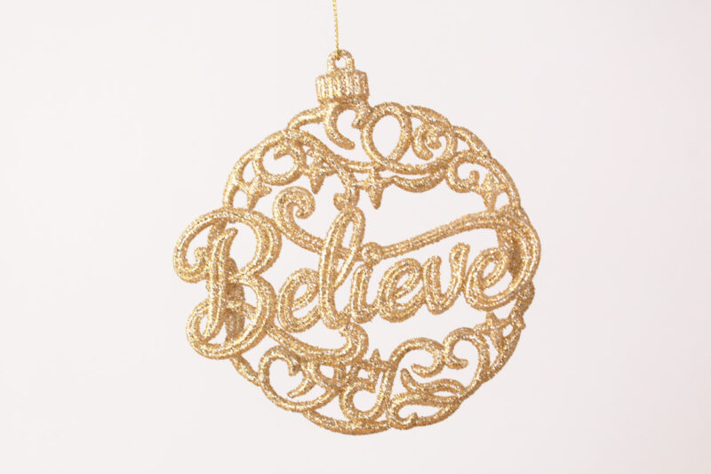 Believe Ornament