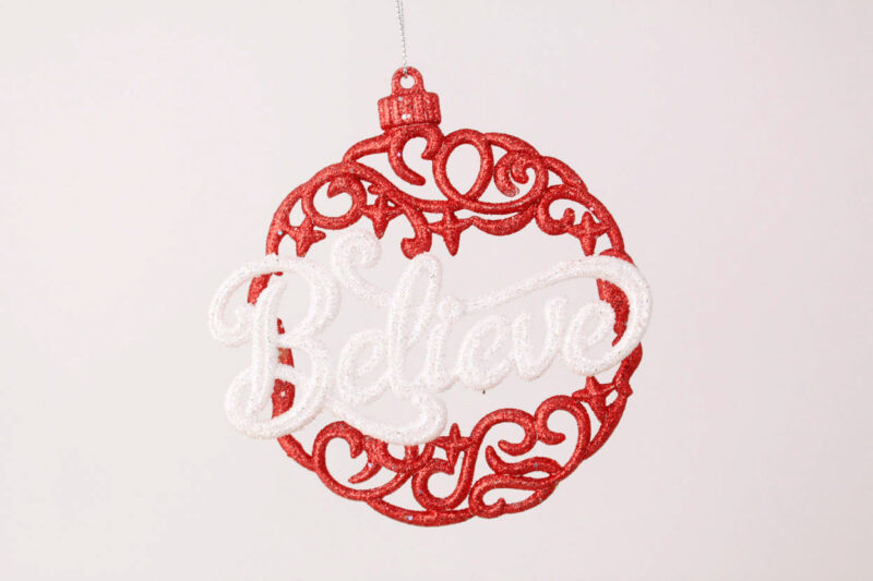 Believe Ornament