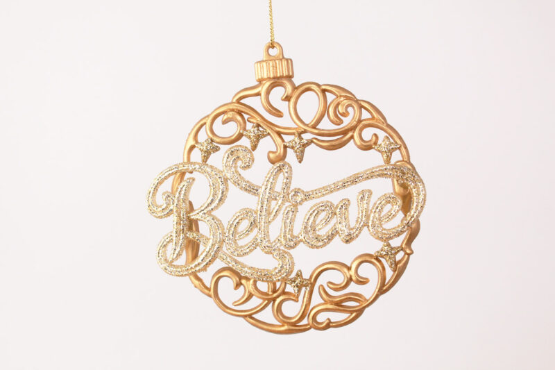 Believe Ornament