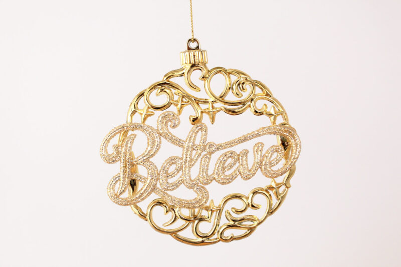 Believe Ornament