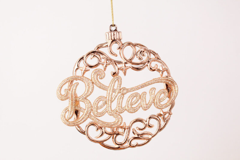 Believe Ornament