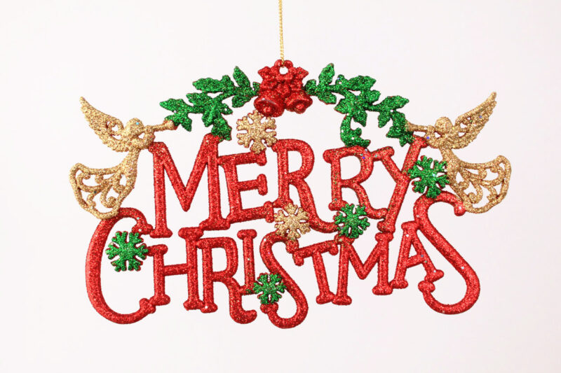 Merry Christmas Ornament