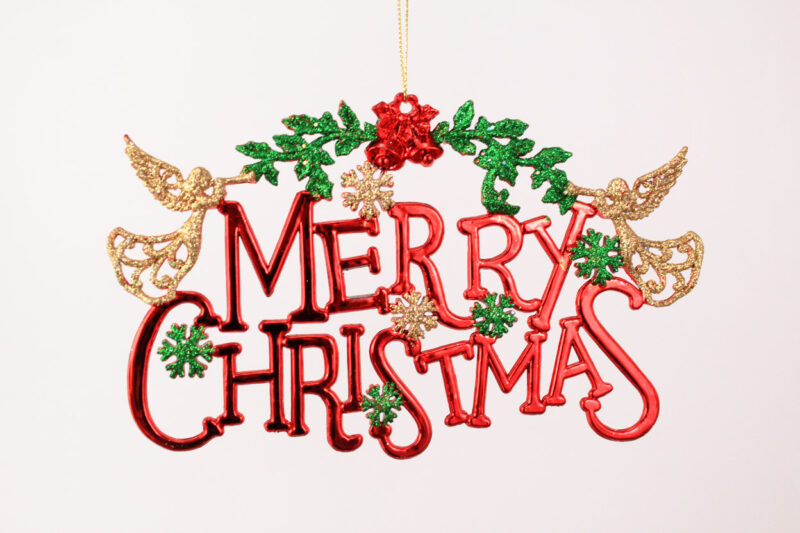 Merry Christmas Ornament