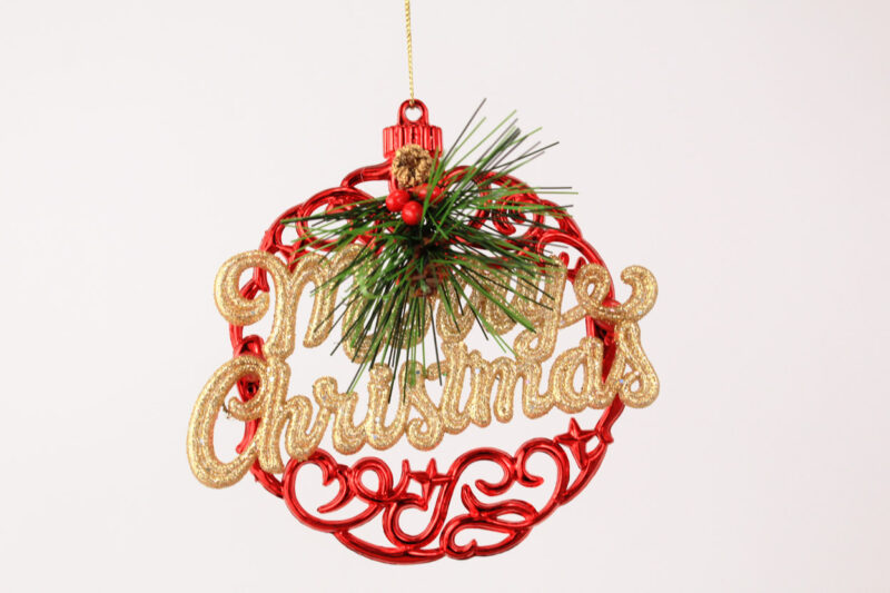 Merry Christmas Ornament