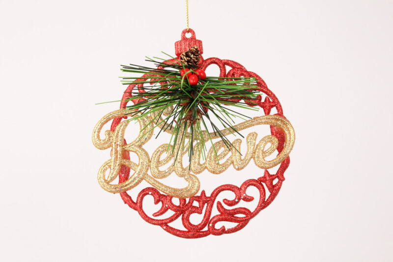 Believe Ornament