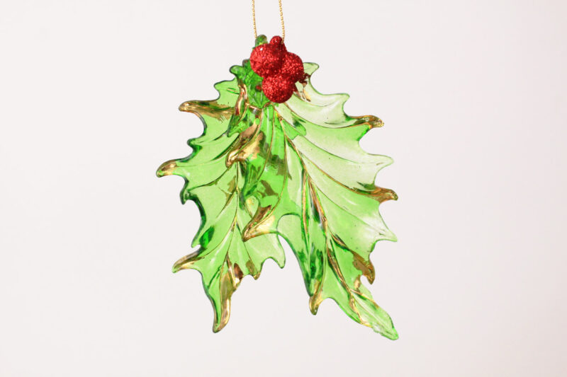 Holly Leaves Ornament