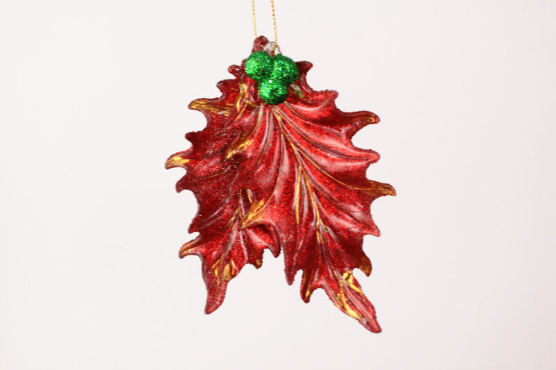 Holly Leaves Ornament