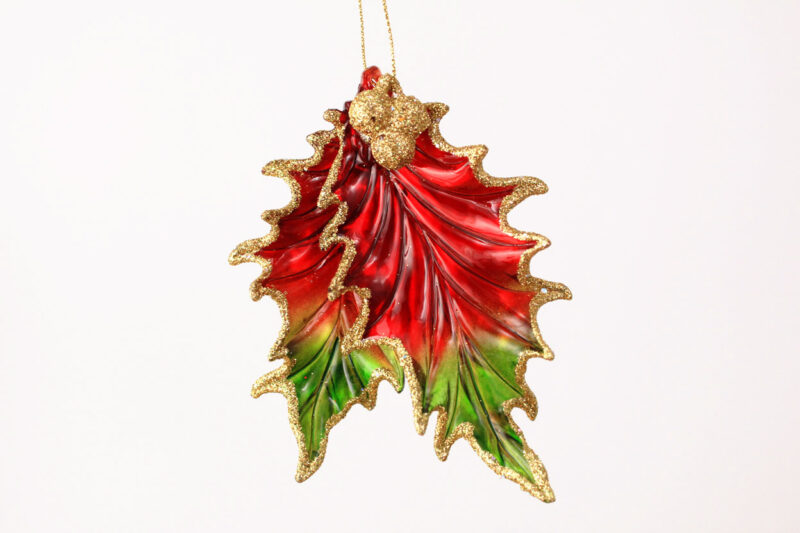 Holly Leaves Ornament