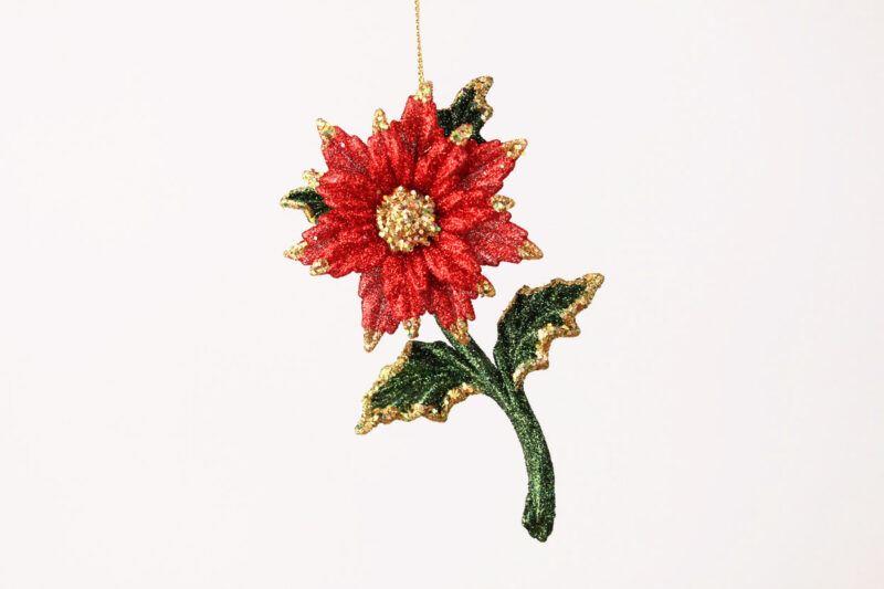Poinsettia Ornament