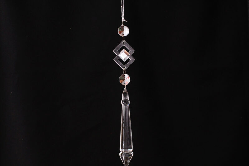 Acrylic Crystal Drop Hanging Ornament