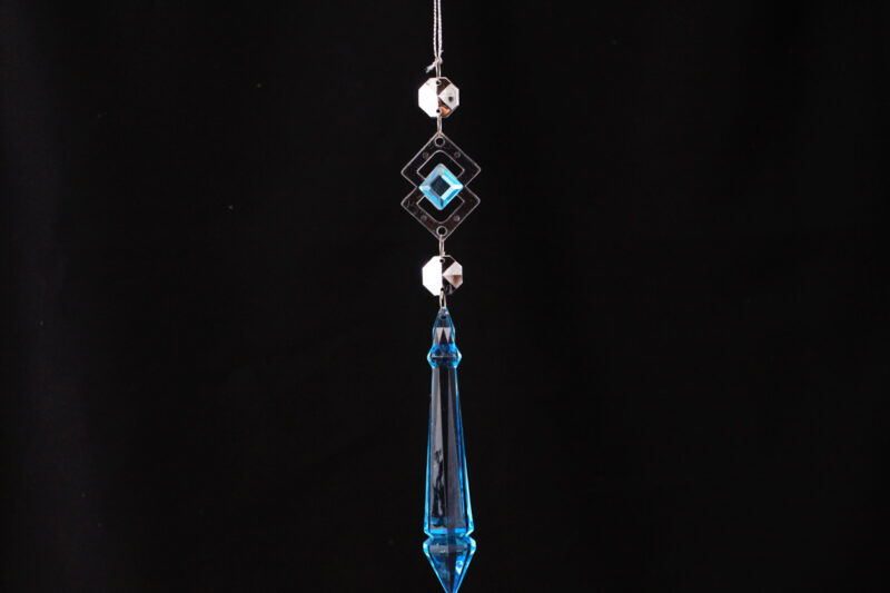 Acrylic Crystal Drop Hanging Ornament