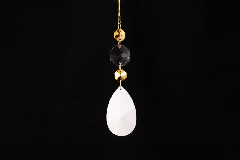 Acrylic Crystal Drop Hanging Ornament