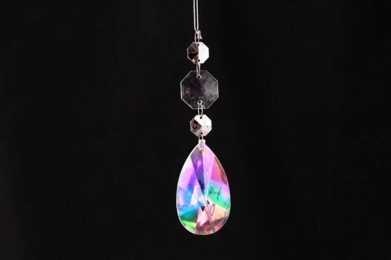 Acrylic Crystal Drop Hanging Ornament