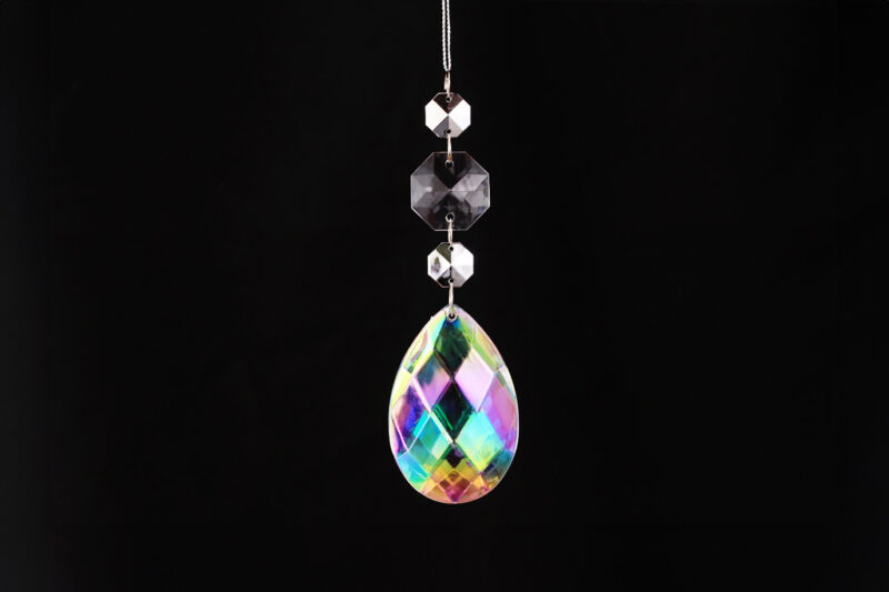 Acrylic Crystal Drop Hanging Ornament