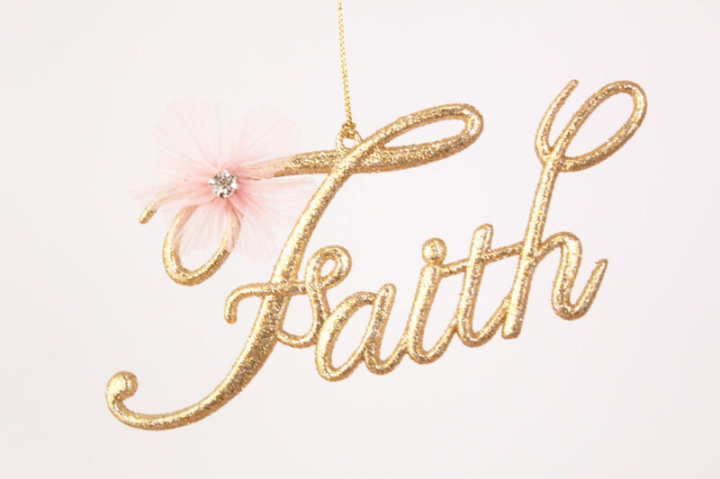 Faith Ornament