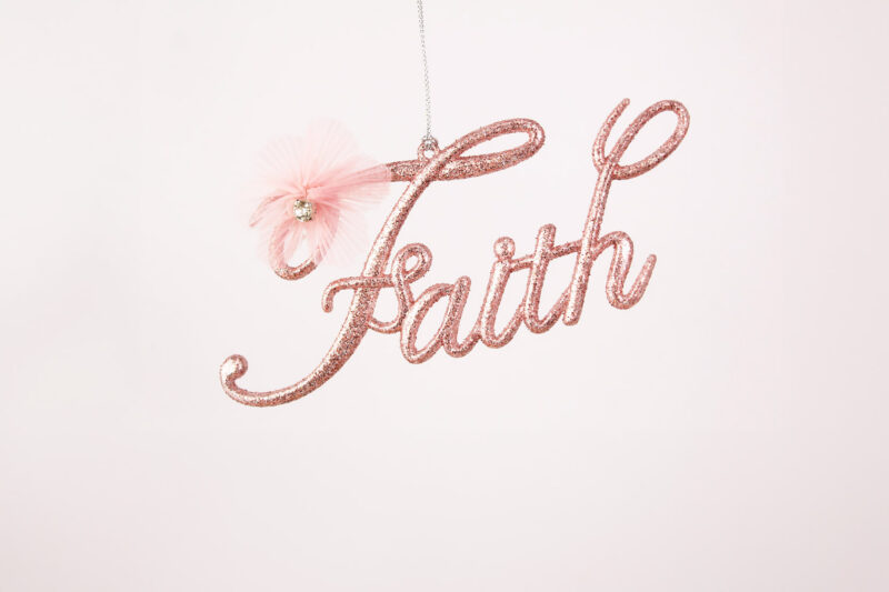 Faith Ornament