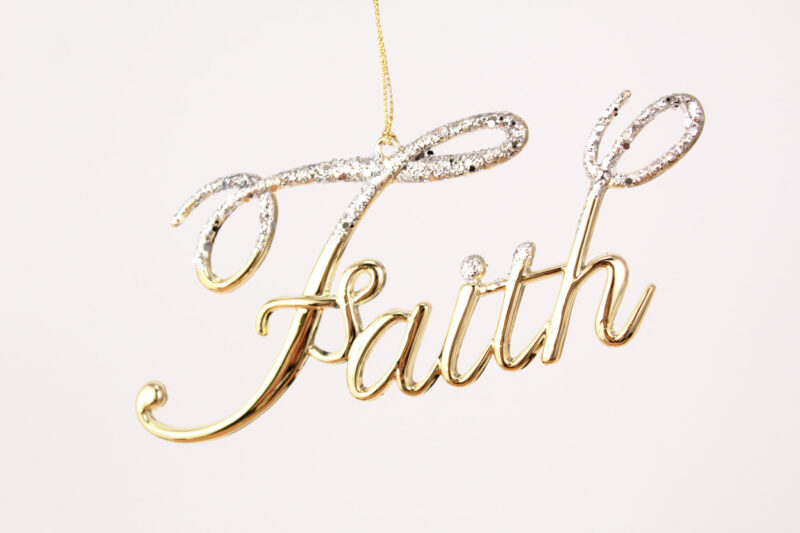 Faith Ornament