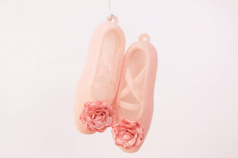 Ballet Shoes Flocking Ornament