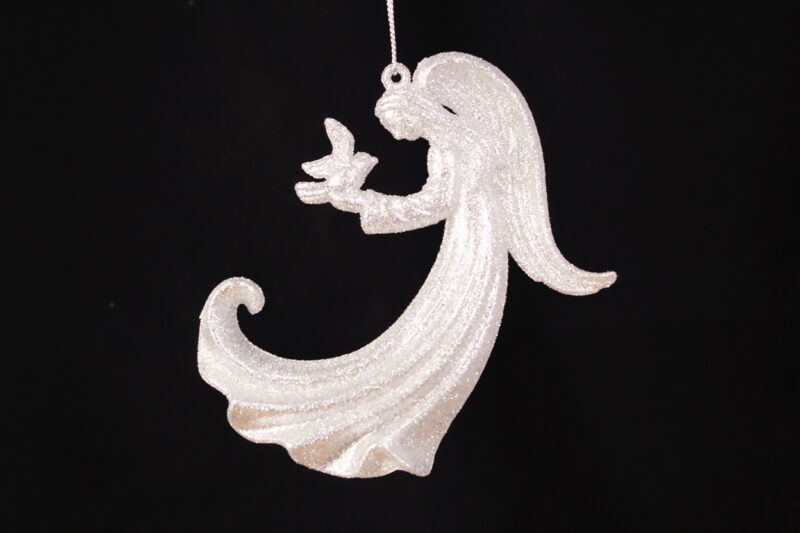 Angel Holding Dove Ornament