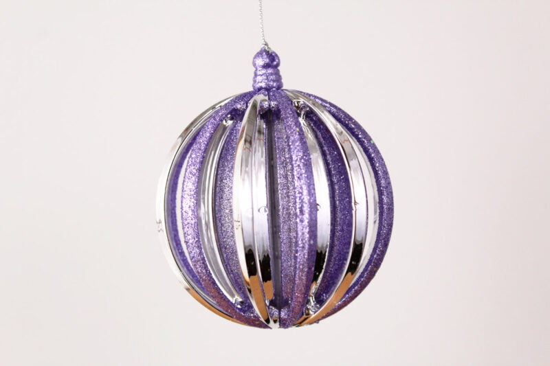 Striped Hollow Ball Ornament