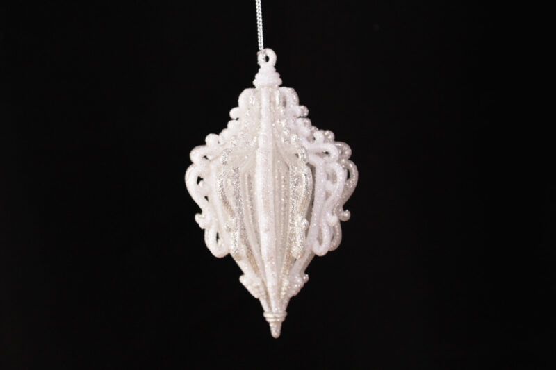 Vintage Striped Finial Ornament