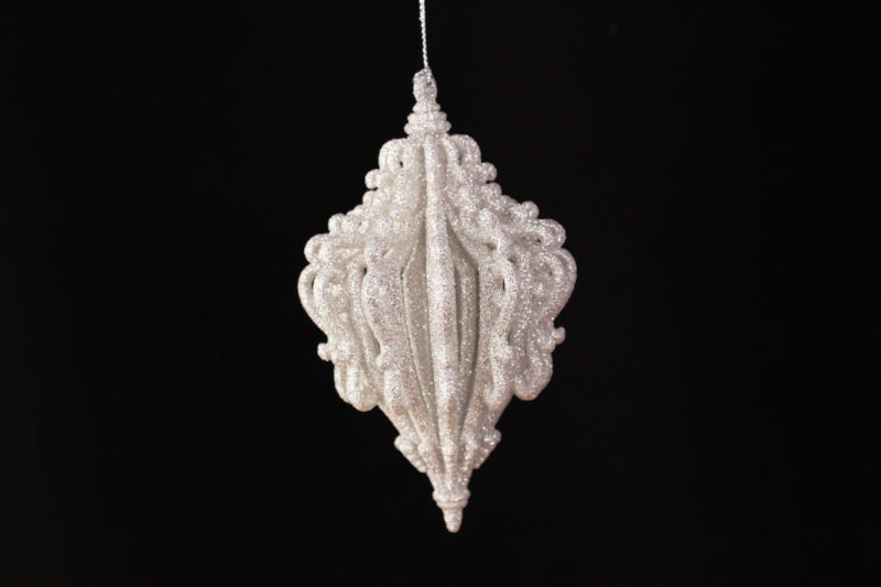 Vintage Striped Finial Ornament