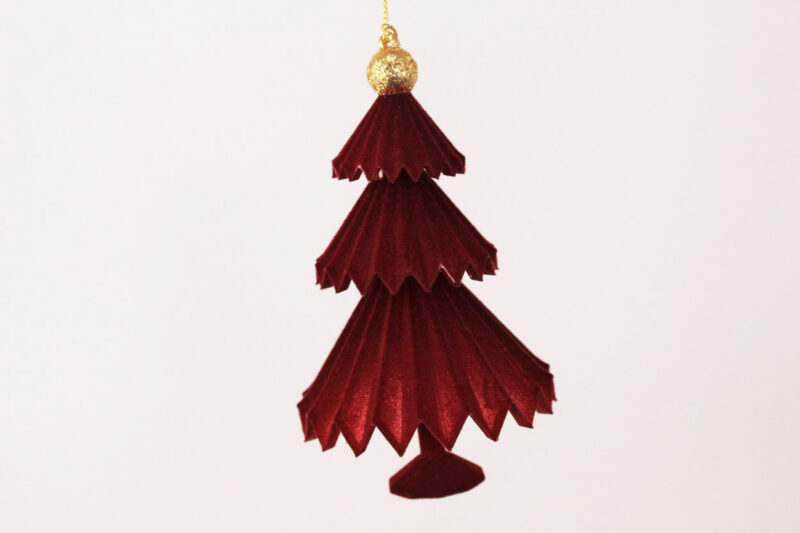 Christmas Tree Flocking Ornament
