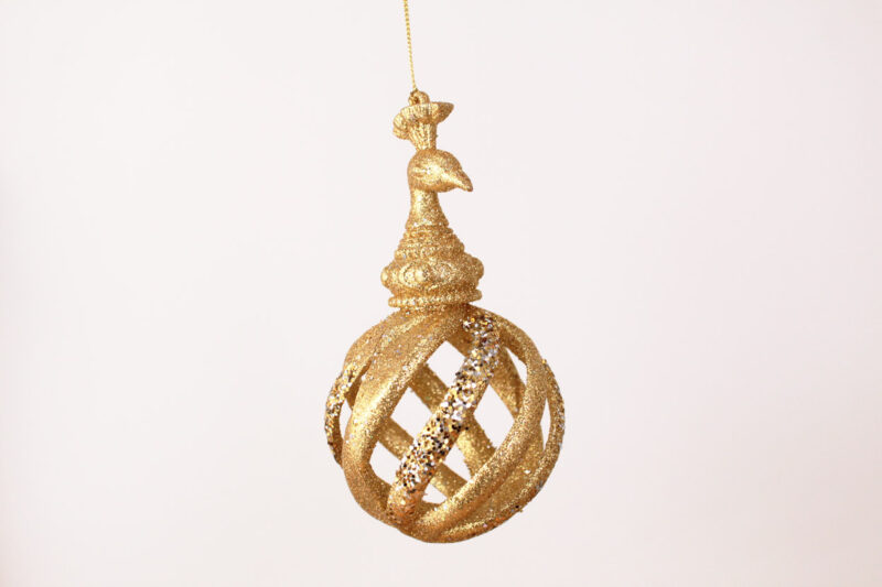 Peacock Finial Ornament