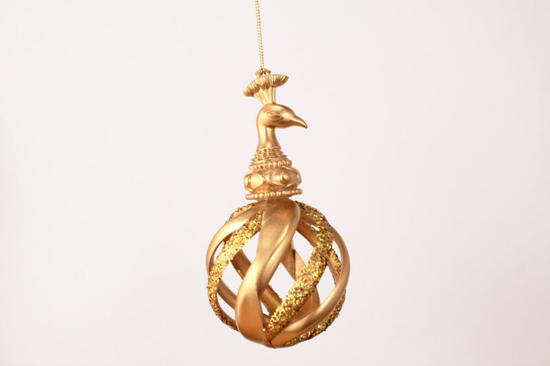 Peacock Finial Ornament