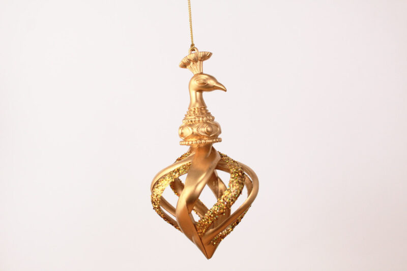 Peacock Finial Ornament