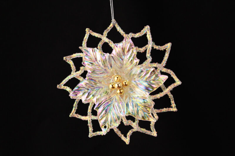 Poinsettia Ornament