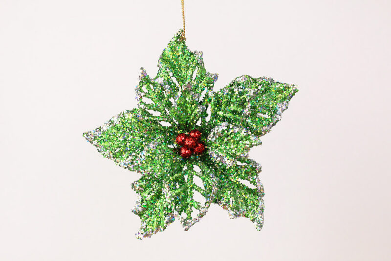 Poinsettia Ornament
