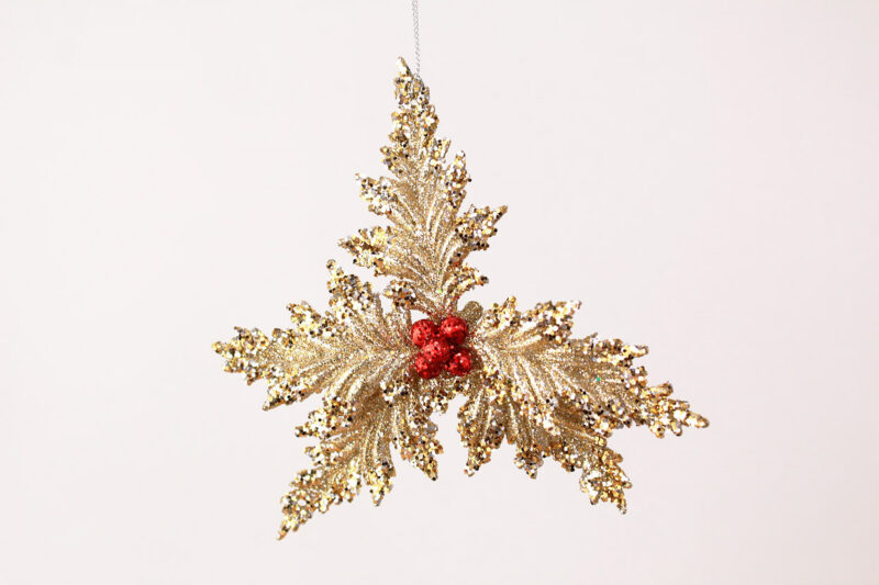 Holly Leaf Ornament