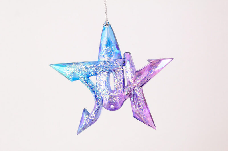 Joy Star Ornament