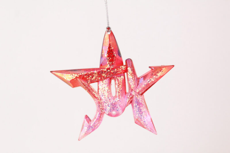 Joy Star Ornament