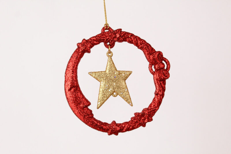 Moon Ring And Star Ornament