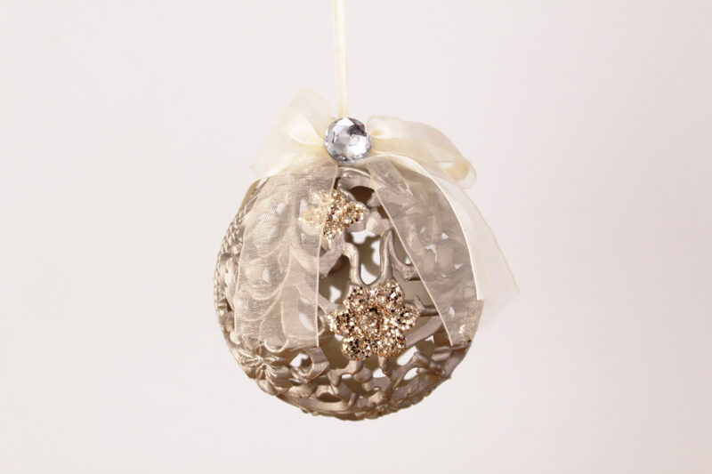 Flower Ball Ornament