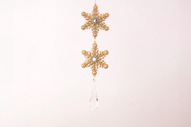 Snowflake And Pendant Ornament