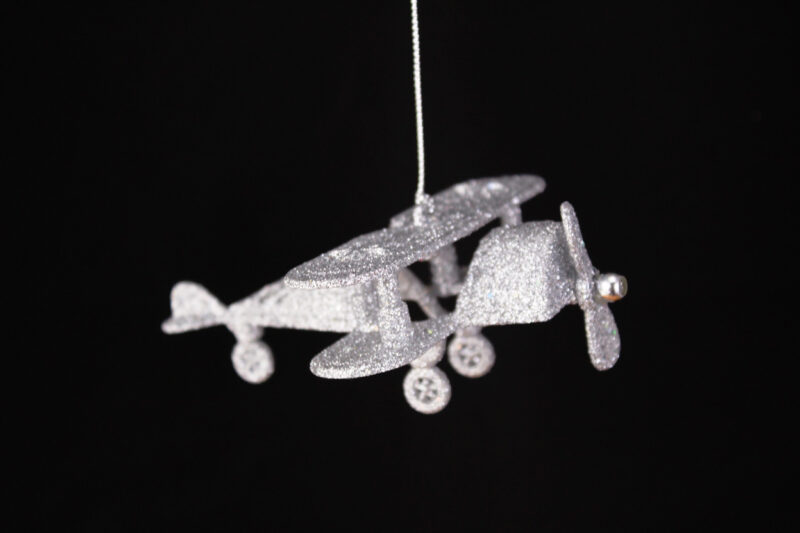 Biplane Ornament