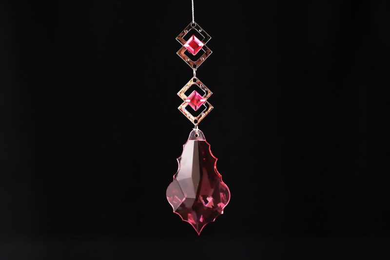 Acrylic Crystal Drop Hanging Ornament