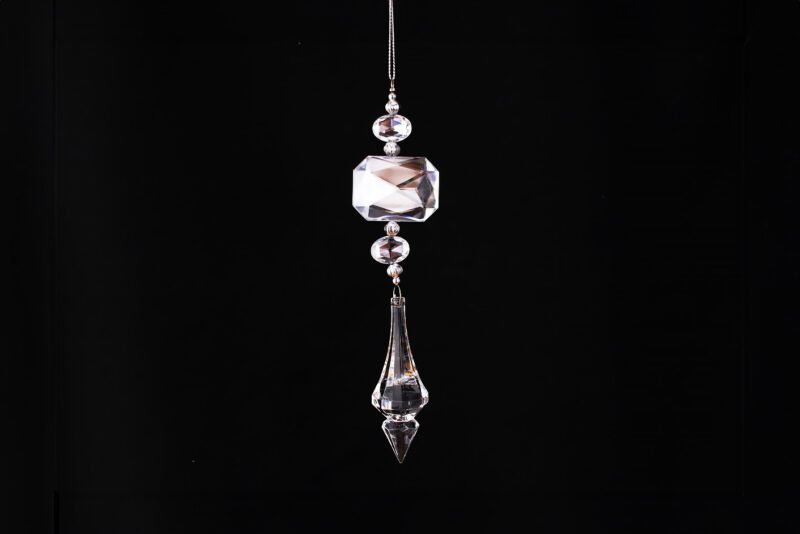 Acrylic Crystal Drop Hanging Ornament