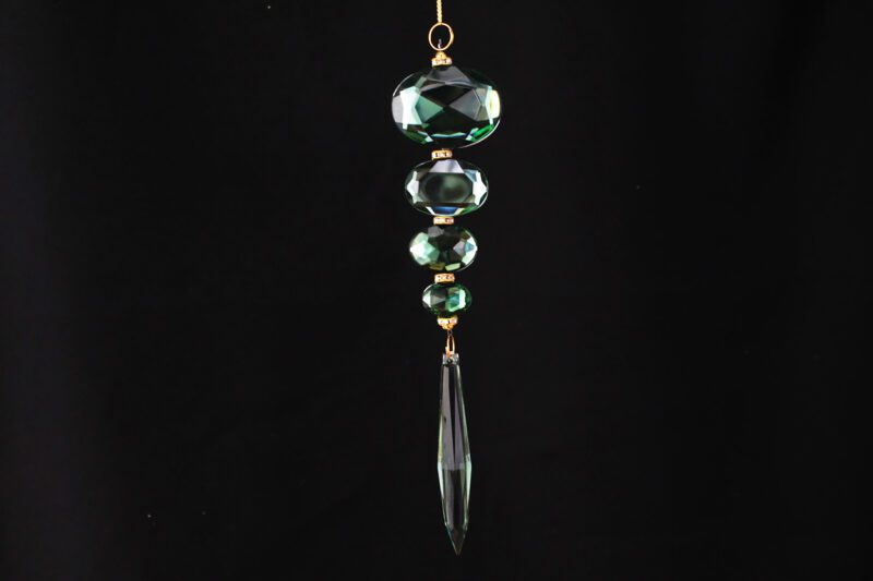 Acrylic Crystal Drop Hanging Ornament