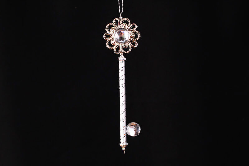 Acrylic Crystal Key Ornament