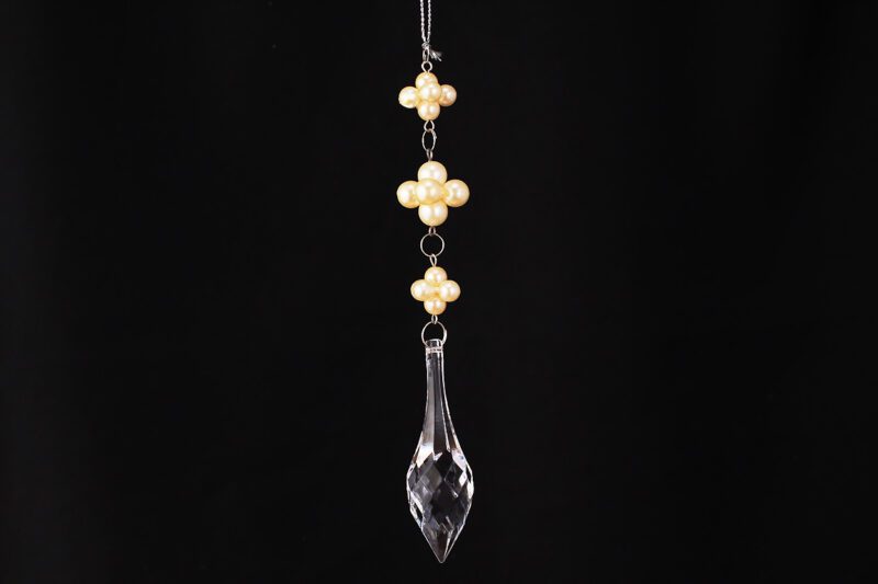 Acrylic Crystal Drop Hanging Ornament