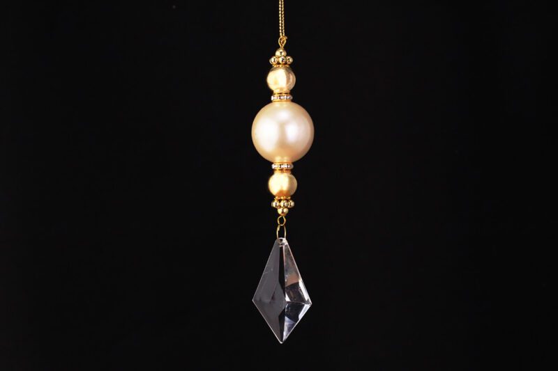 Acrylic Crystal Drop Hanging Ornament